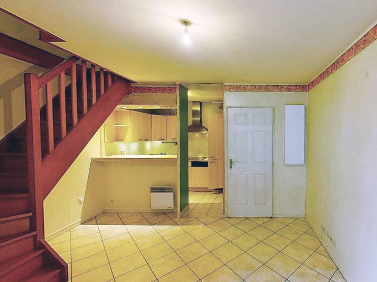 location appartement alfortville: appartement 2 pièces 40 m² en duplex, rue simone de beauvoir