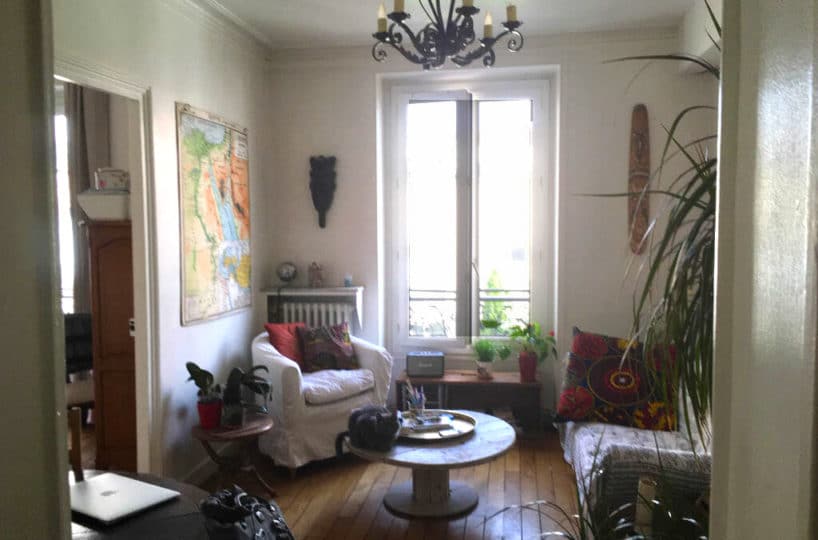 agence immobiliere maisons-alfort: appartement 3 pièces 53 m², séjour lumineux avec parquet au sol