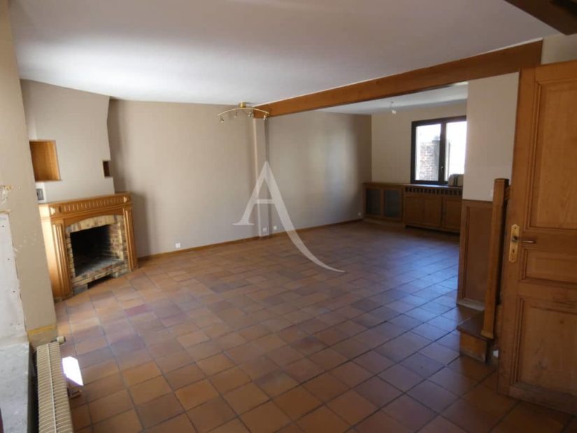 immo alfortville, maison à vendre 6 pièces 125 m², grand séjour avec cheminée