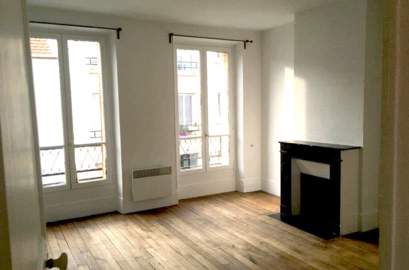agence immo alfortville: 3 pièces 52 m², premier étage séjour lumineux avec parquet