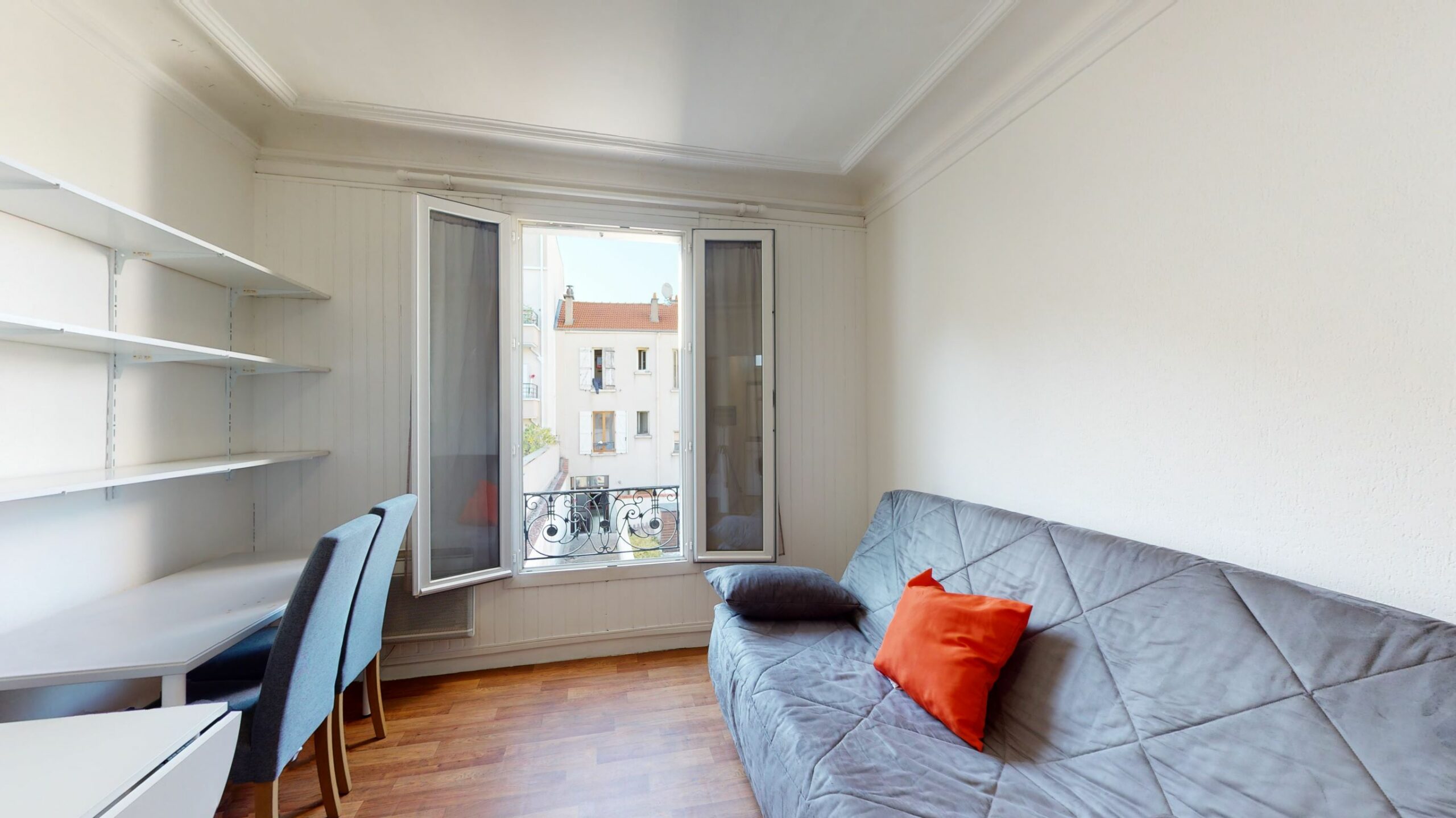 studio meublé alfortville: 17 m², rue de seine , à 10 minutes du métro ecole vétérinaire