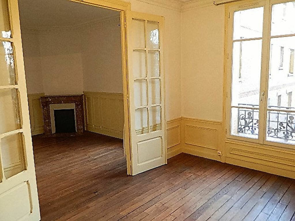 agence immobiliere maisons-alfort: appartement 4 pièces 72 m², double séjour avec cheminée proche centre ville et rer d