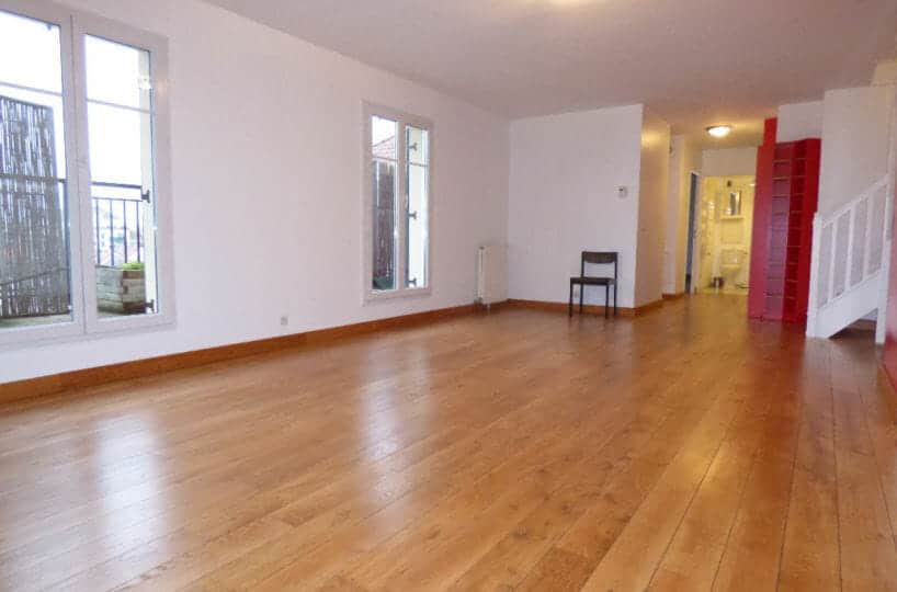 appartement alfortville: à louer magnifique duplex 5 pièces 105 m², grand séjour avec terrasse, parking
