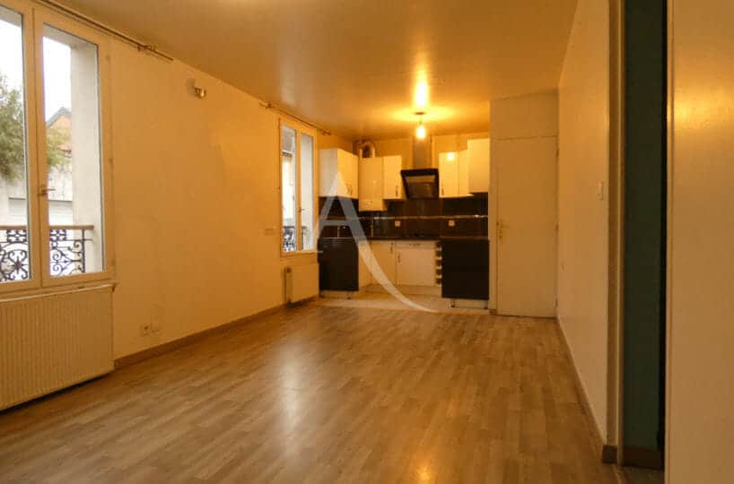agence immo alfortville: 3 pièces 58 m², cuisine ouverte sur belle pièce à vivre