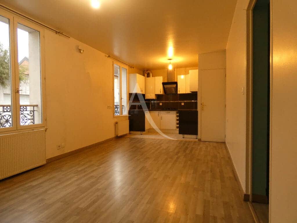 agence immo alfortville: 3 pièces 58 m², cuisine ouverte sur belle pièce à vivre