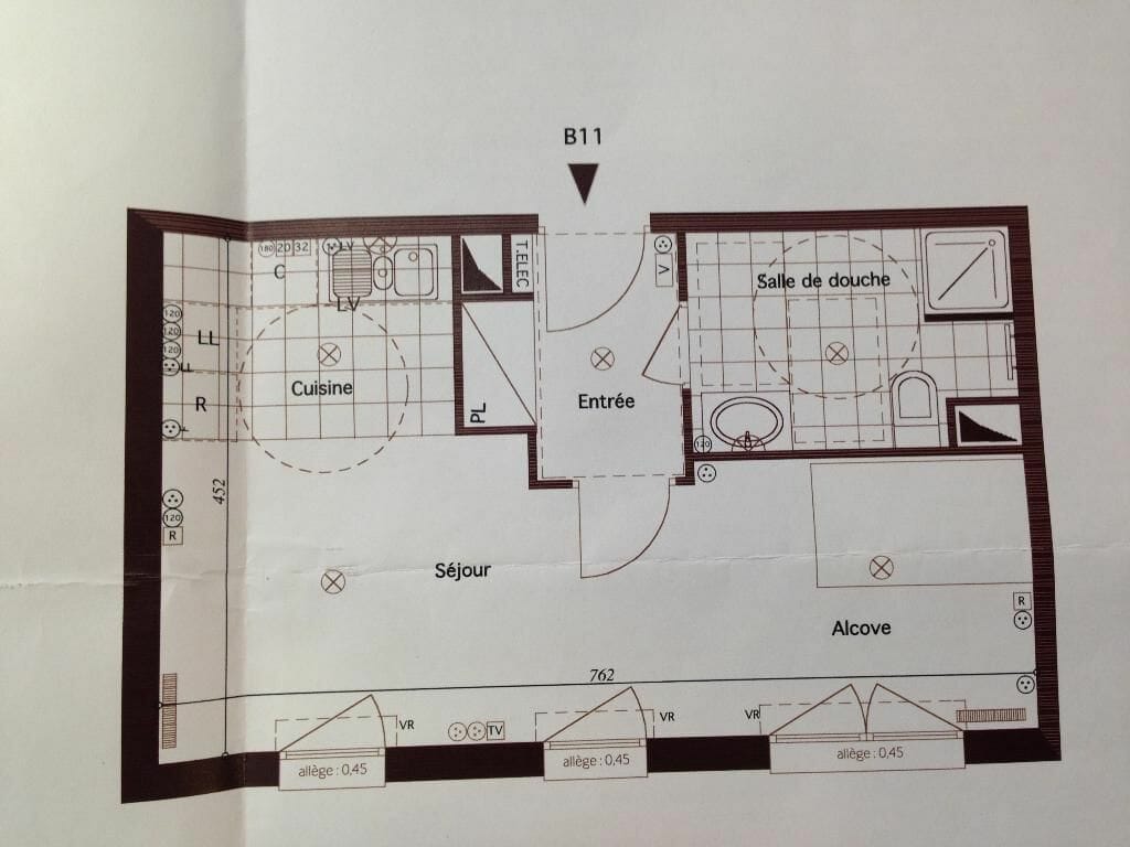 valerie immobilier - appartement - 1 pièce - 33.11 m² - annonce ALF1824 - photo Im01