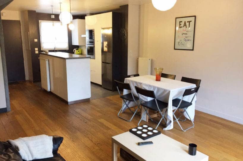 louer maison alfortville: 4 pièces 72 m² avec jardin et box, quartier appolonia, cuisine ouverte sur séjour