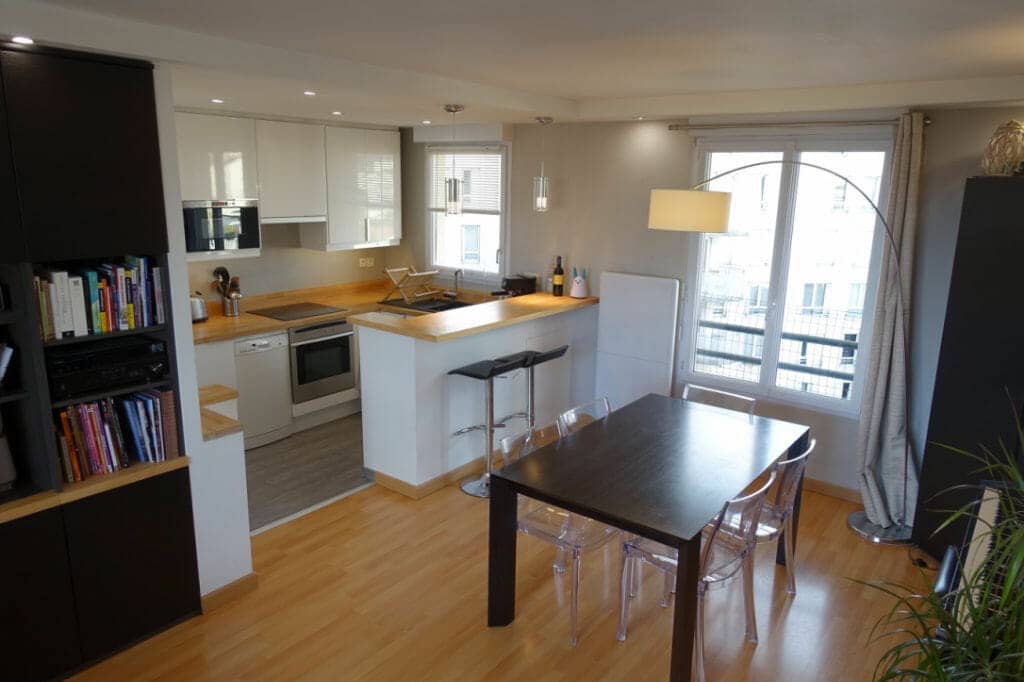 agence immobilière alfortville: appartement 3 pièces 64 m² meublé avec terrasse, parking, proche de la mairie et du rer d