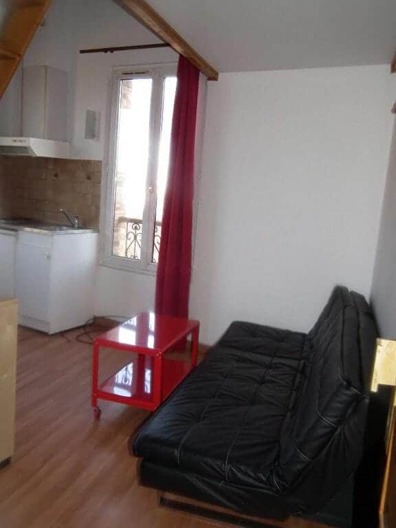 immobilier 94: studio 17 m², meublé avec mezzanine
