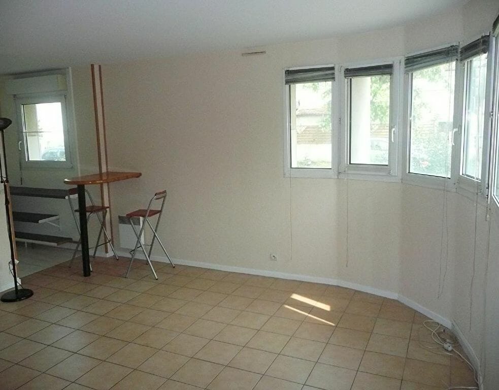 agence immobiliere maisons-alfort: studio 33 m², pièce à vivre lumineuse