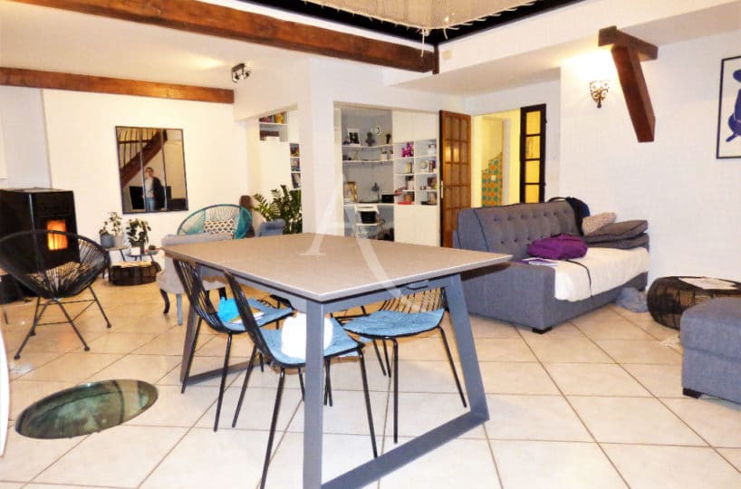 agence immobilière maisons-alfort - vend 5 pièces 102 m², vaste séjour avec accès terrasse