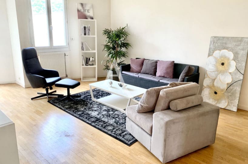 maison alfort appartement a vendre, 4 pièces 84 m² - aperçu séjour 28 m²