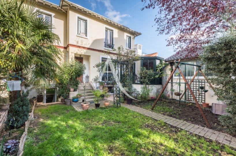 agence immobilière maison alfort: maison 9 pièces 200 m² avec un pavillon indépendant, jardin 320 m²