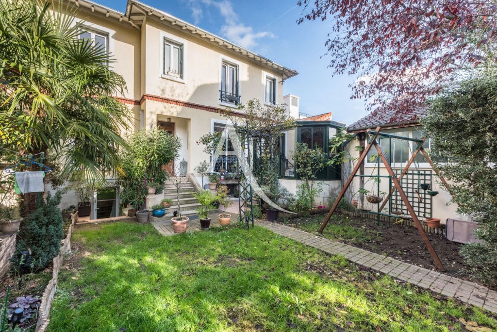 agence immobilière maison alfort: maison 9 pièces 200 m² avec un pavillon indépendant, jardin 320 m²