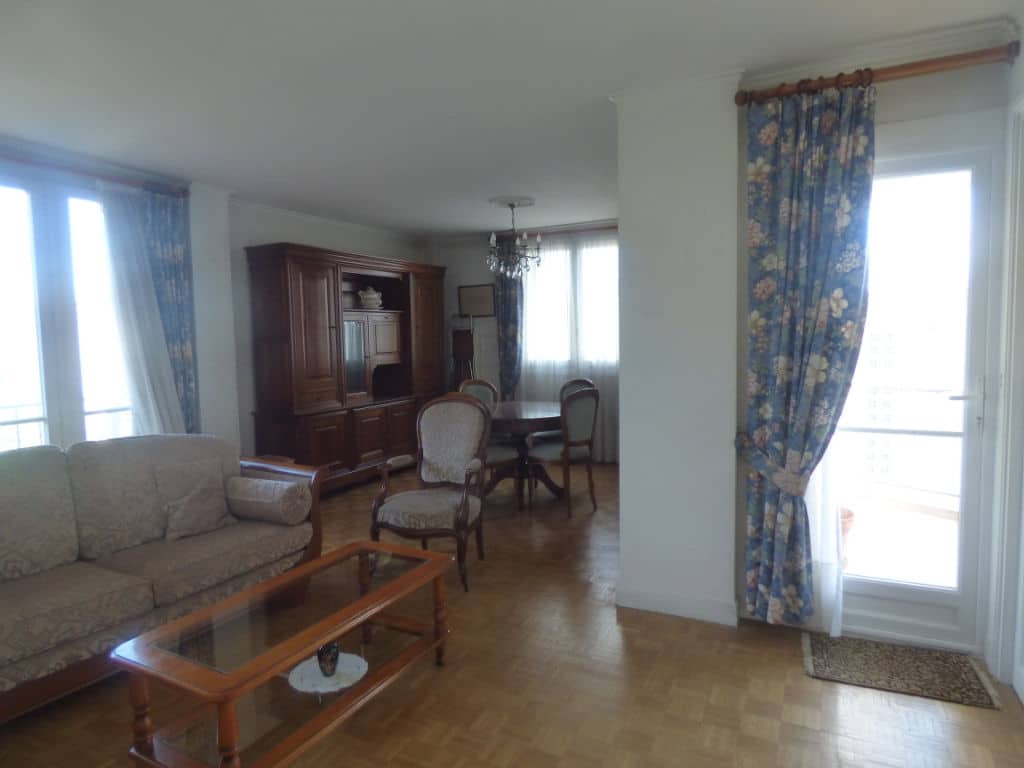 estimation appartement maisons-alfort: 3 pièces 74 m², salon / séjour lumineux accès terrasse et balcon
