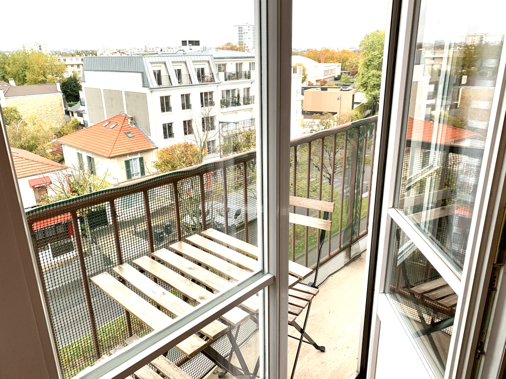 agence immobiliere maisons-alfort: appartement 3 pièces 65 m², beau balcon sans vis-à-vis avec vue panoramique