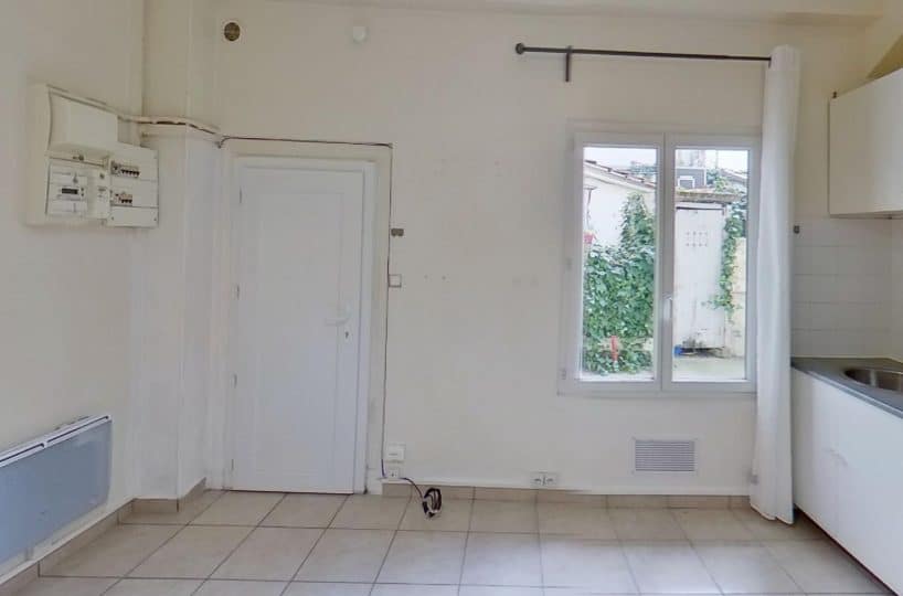 location appartement 94: studio 15 m², avec coin cuisine aménagé et équipé