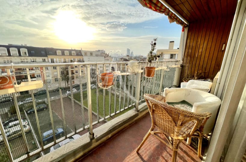 appartement charenton le pont: vente 5 pièces traversants 84 m², balcon, cave et place de parking