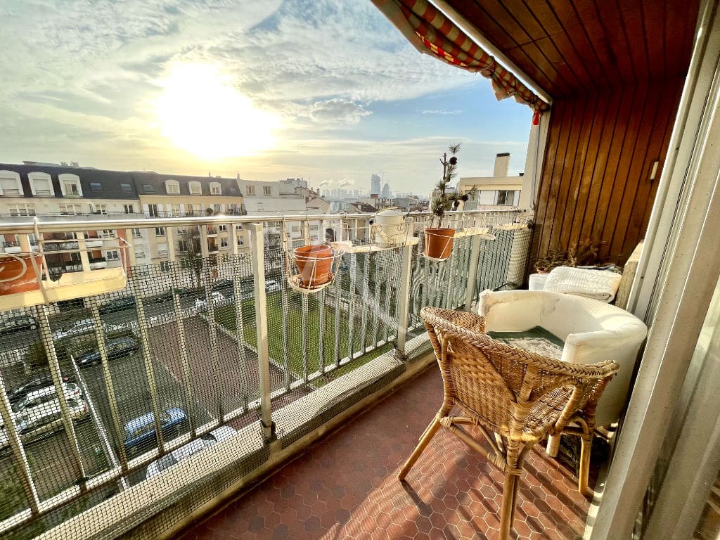 appartement charenton le pont: vente 5 pièces traversants 84 m², balcon, cave et place de parking
