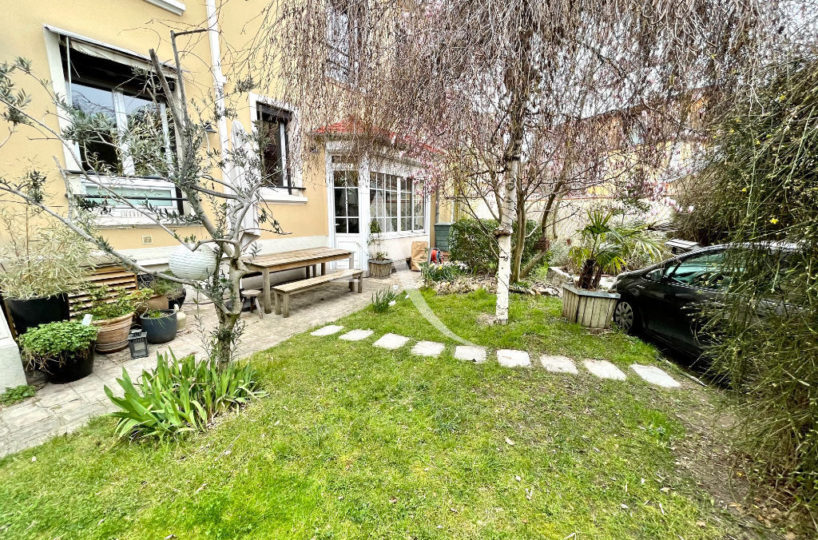 vente maison maisons-alfort: 6 pièces 136 m², jardin de 125 m², atelier, cave, sous-sol, quartier mairie