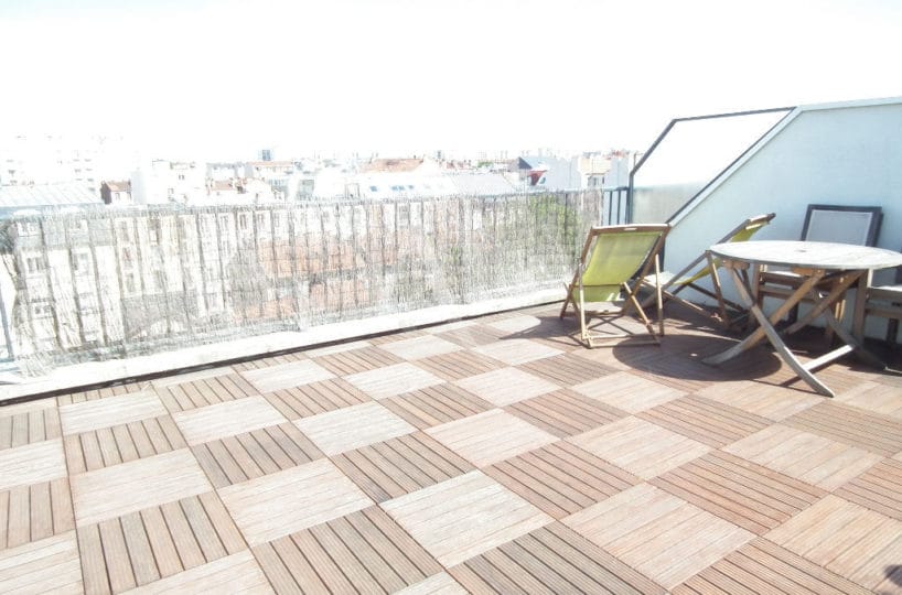 achat appartement alfortville: 2 pièces 38 m² meublé, terrasse de 30 m², dernier étage avec ascenseur