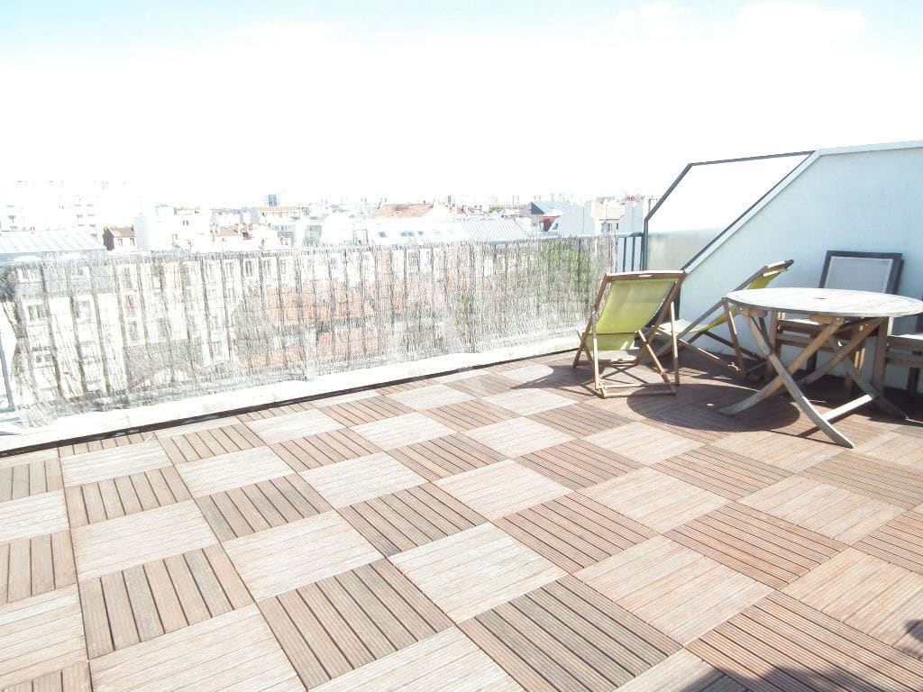 achat appartement alfortville: 2 pièces 38 m² meublé, terrasse de 30 m², dernier étage avec ascenseur