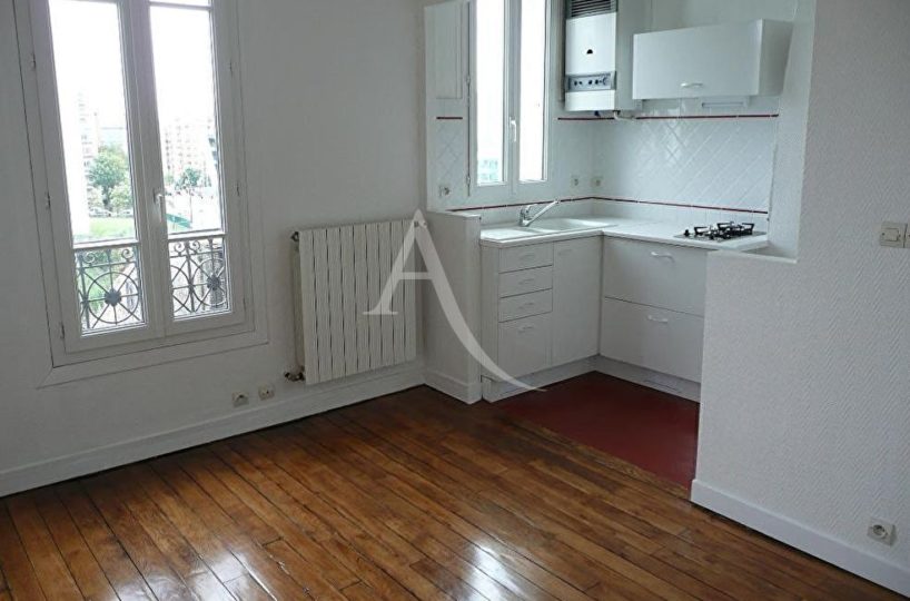 appartement charenton le pont: à louer 2 pièces 27 m², séjour avec cuisine aménagée, proche ligne de métro 8