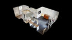appartement à vendre à charenton le pont: 2 pièces 33 m² bien agencé, plan en 3d
