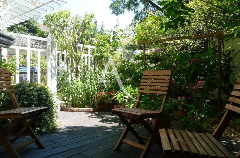 agence immobilière maison alfort: appartement 3 pièces 53 m² à louer, avec jardin privatif