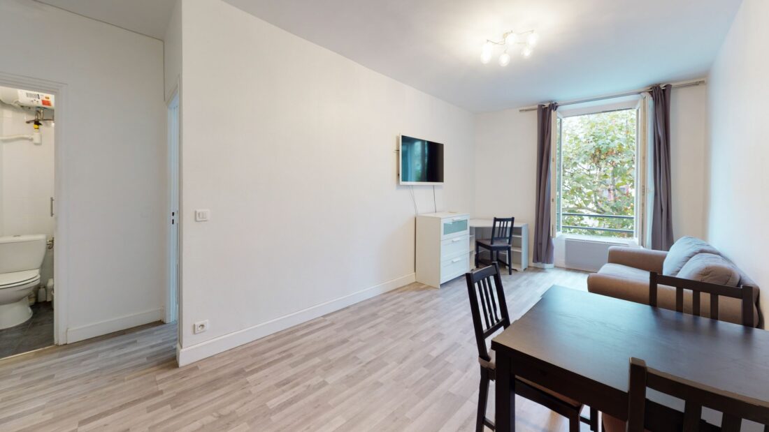 appartement à louer charenton: 2 pièces 32 m², séjour avec parquet au sol