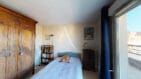 appartement alfortville: 4 pièces 98 m², chambre à coucher avec accès terrasse, lit double