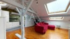 immobilier alfortville: studio 24 m², pièce princpale lumineuse, cuisine aménagée et équipée