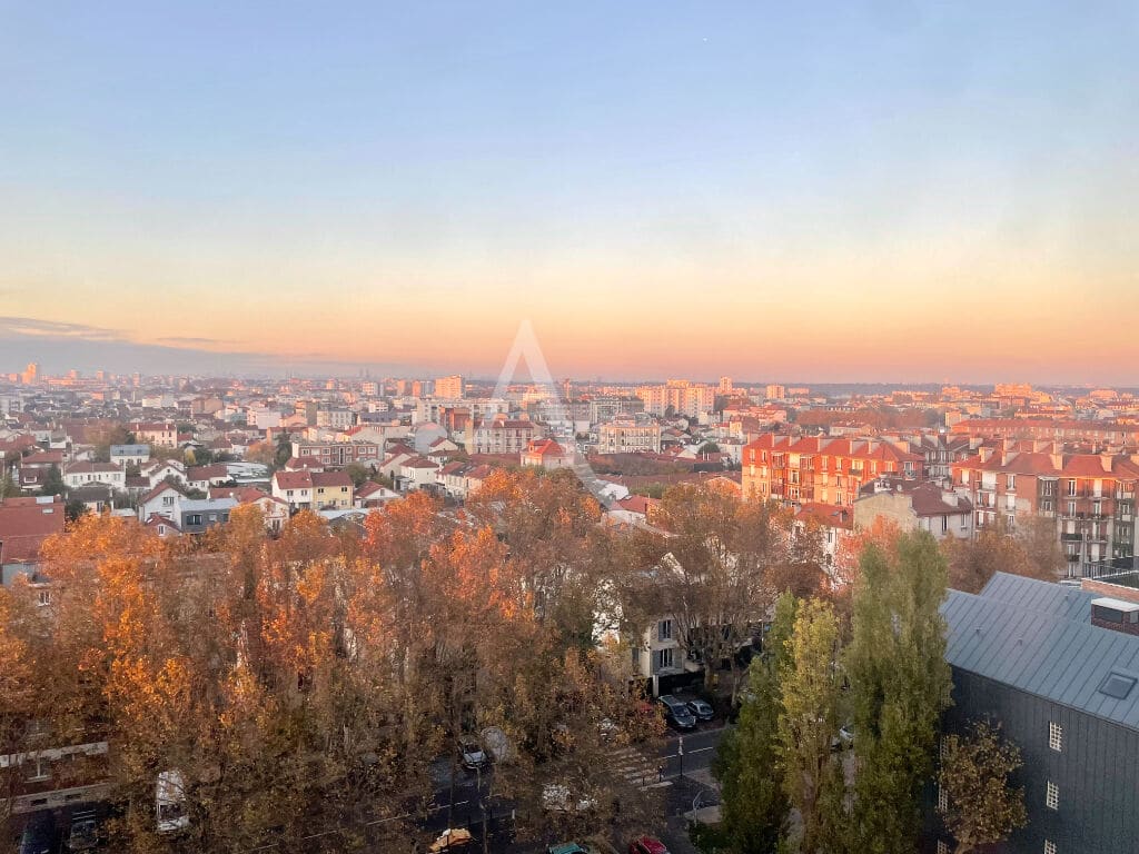 agence immo alfortville: vente appartement 2 pièces 42 m², superbe vue dégagée