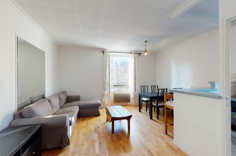 agence immobilière maisons alfort location: 3 pièces 50 m² meublé refait à neuf