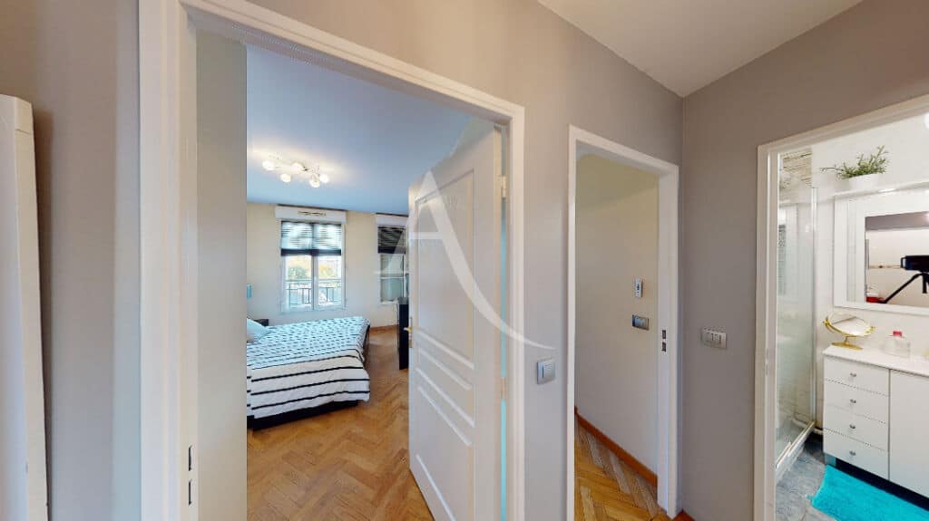 vente appartement maisons-alfort: 3 pièces 63 m², entrée sur les chambres et salle d'eau