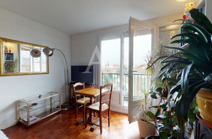 vente appartement alfortville: 2 pièces 36 m2 avec balcon, secteur rer d