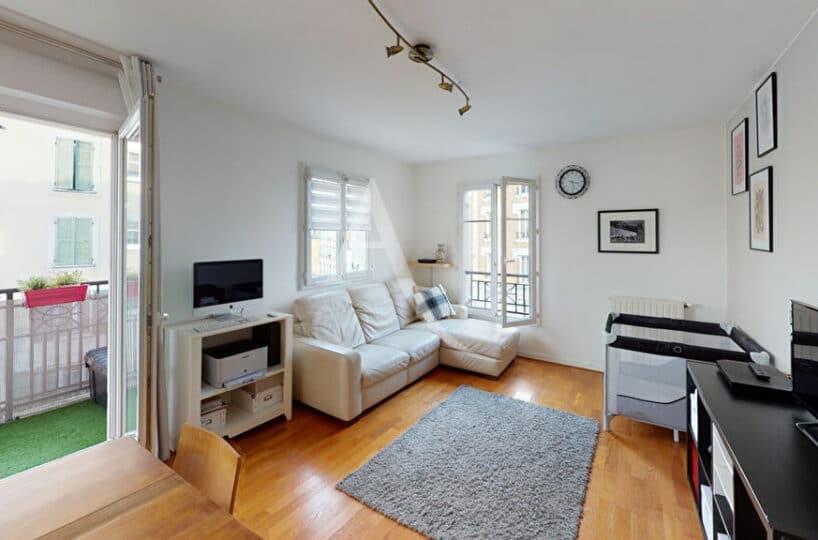 immobilier alfortville: appartement 3 pièces 60 m² à vendre, avec balcon